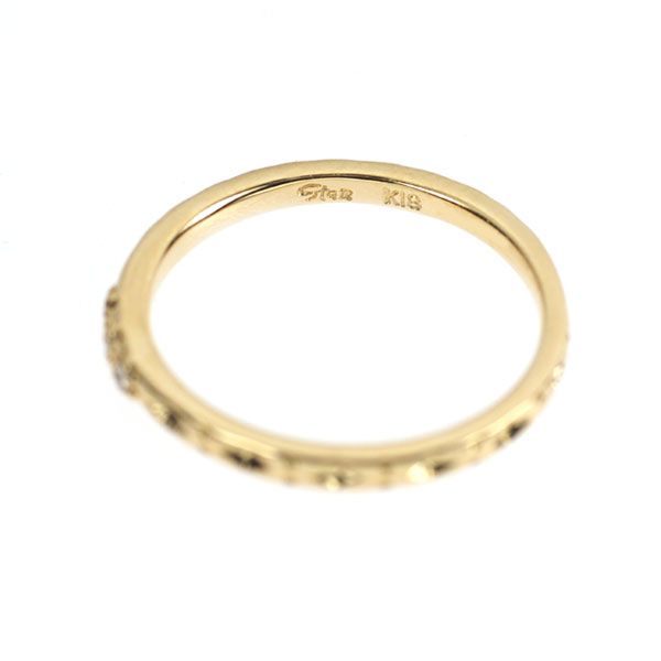 スタージュエリー K18YG ダイヤモンド リング 0.01ct ピンキー - メルカリ