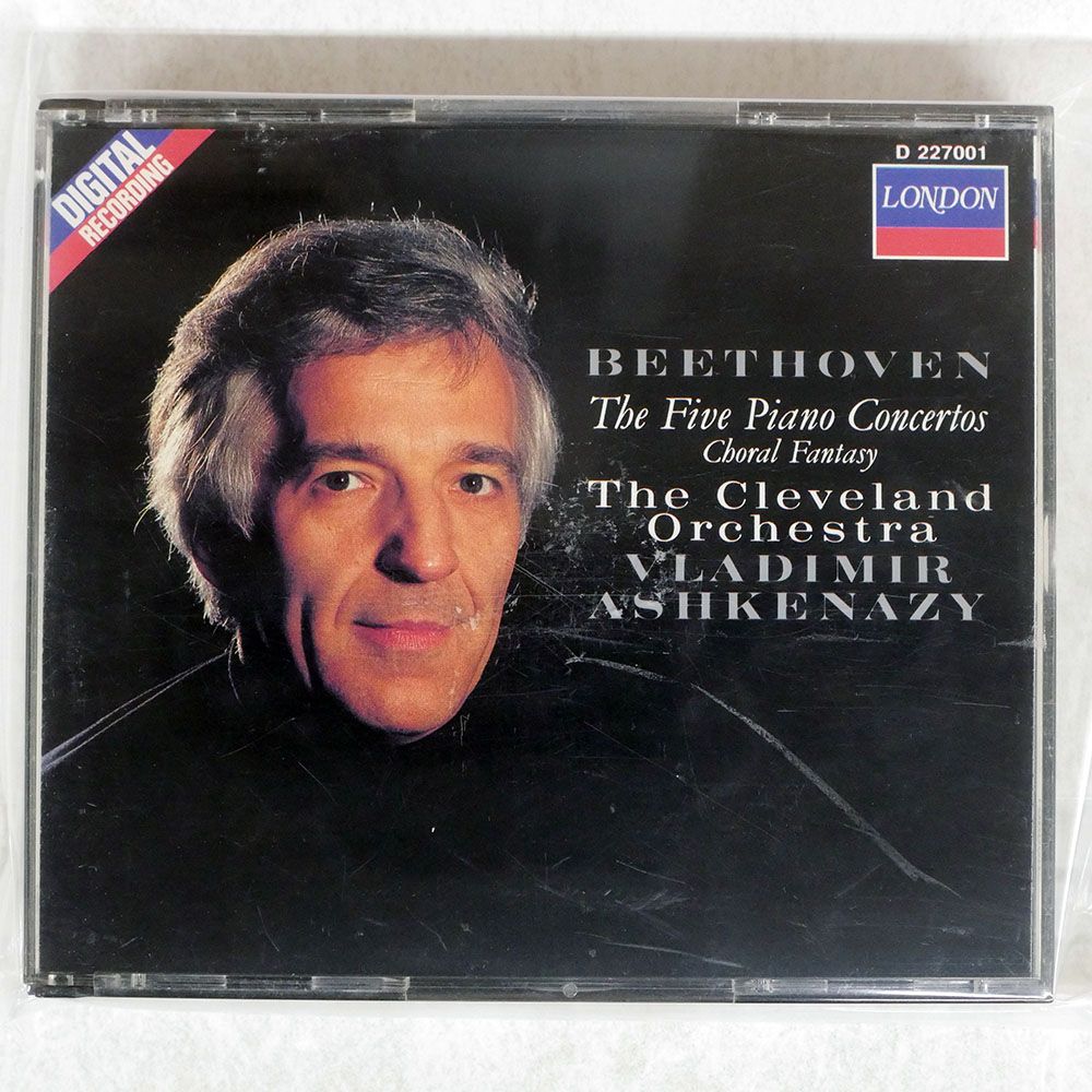輸入盤 VLADIMIR ASHKENAZY/BEETHOVEN:FIVE PIANO CONCERTOS ? CHORAL