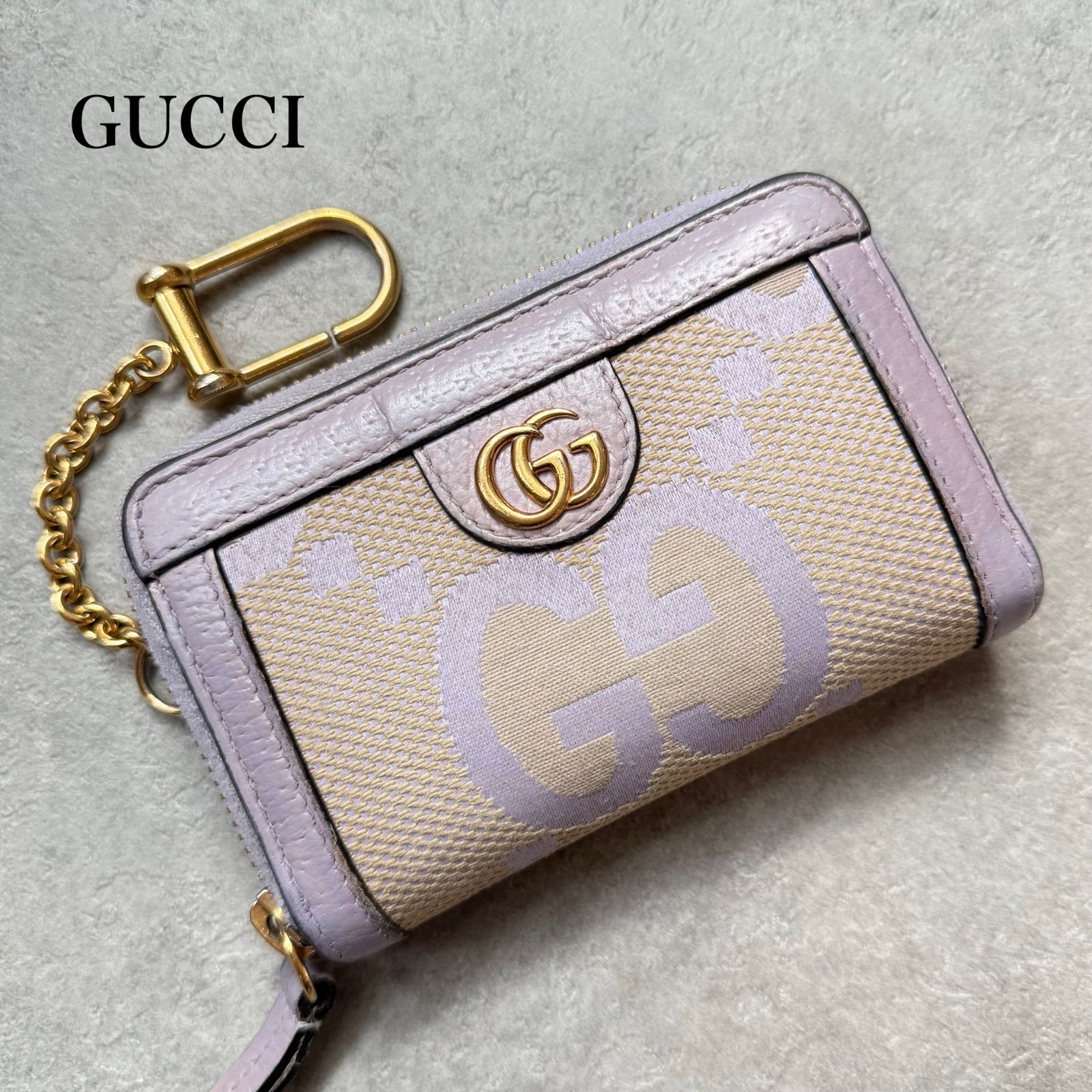 GUCCI グッチ ラウンドファスナーコインケース コンパクトウォレット