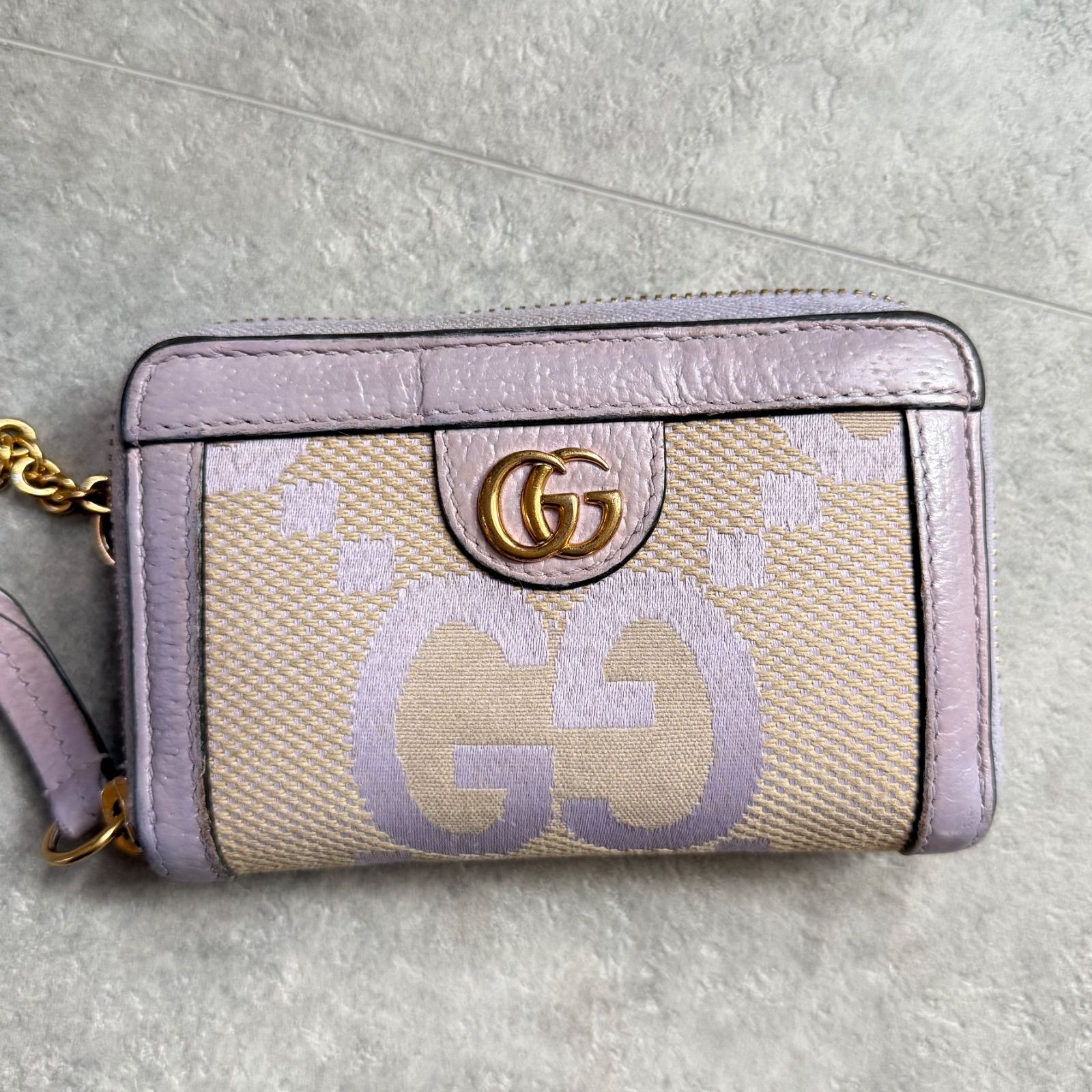GUCCI グッチ ラウンドファスナーコインケース コンパクトウォレット 