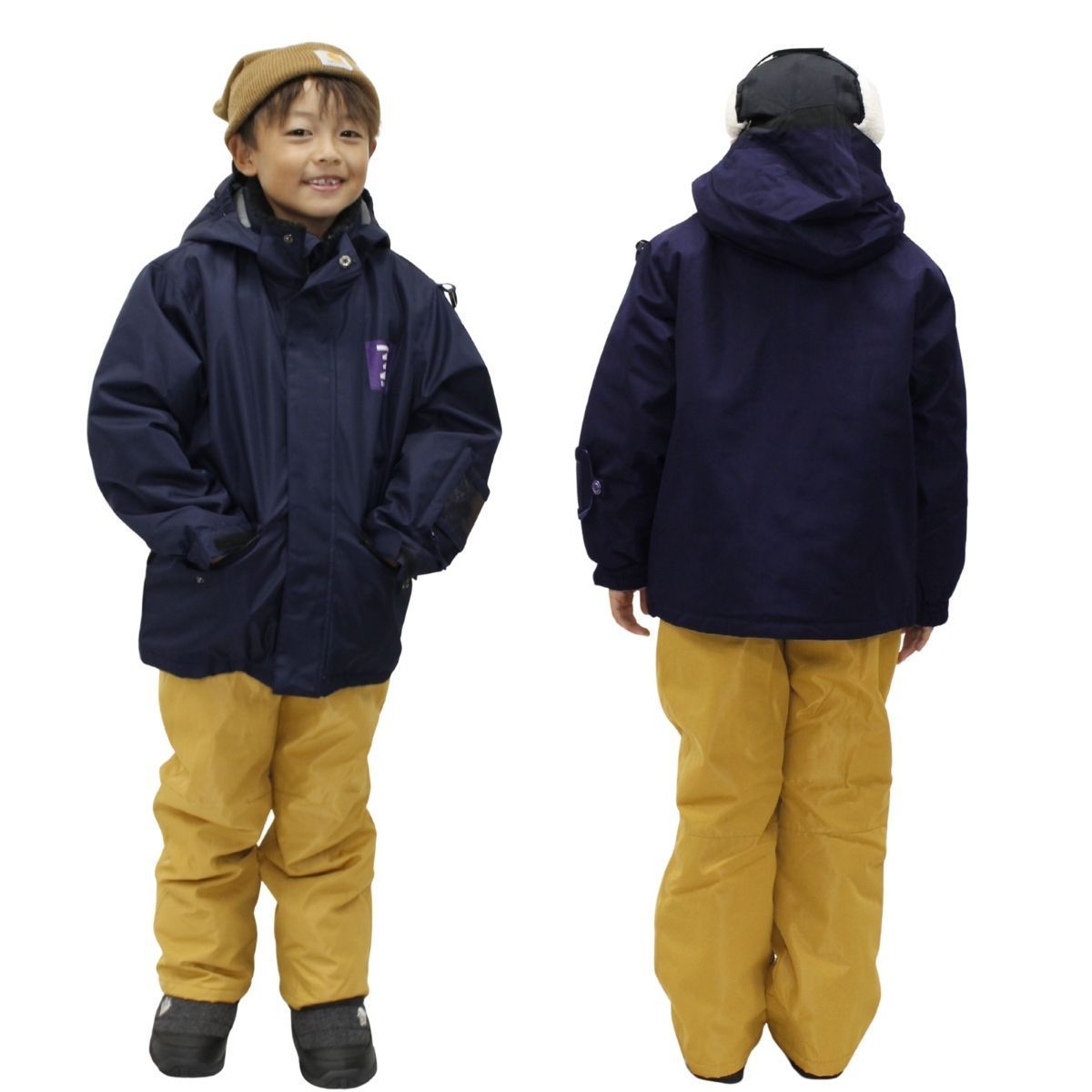 BANNNE バンネ キッズ ジュニア 子ども スキーウェア 上下セット