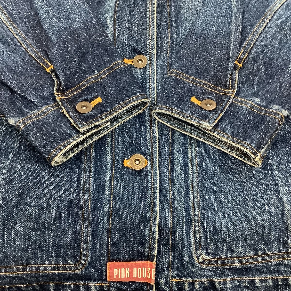 ♪♪PINK HOUSE ピンクハウス レディース デニムジャケット ブルー