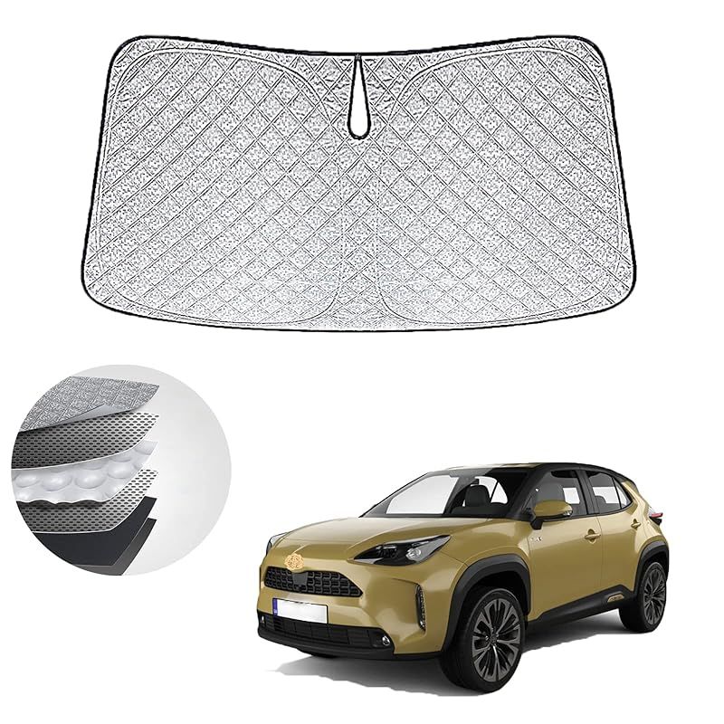 WAIROGA トヨタ ヤリス クロス 専用フロントサンシェード 2020年8月