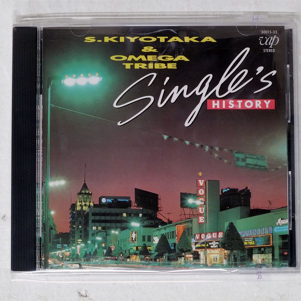 国内盤 杉山清貴&オメガトライブ/シングルスヒストリー/VAP 00-80015