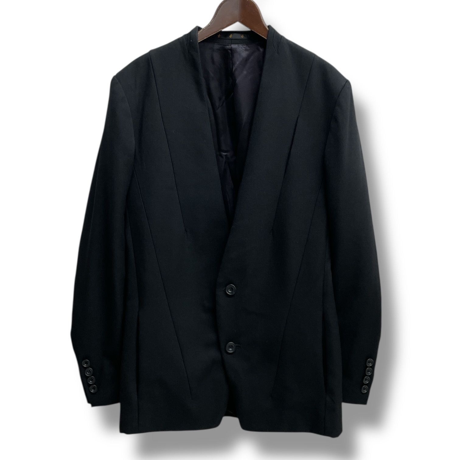 ato アトウ ノーカラージャケット テーラードジャケット ウール