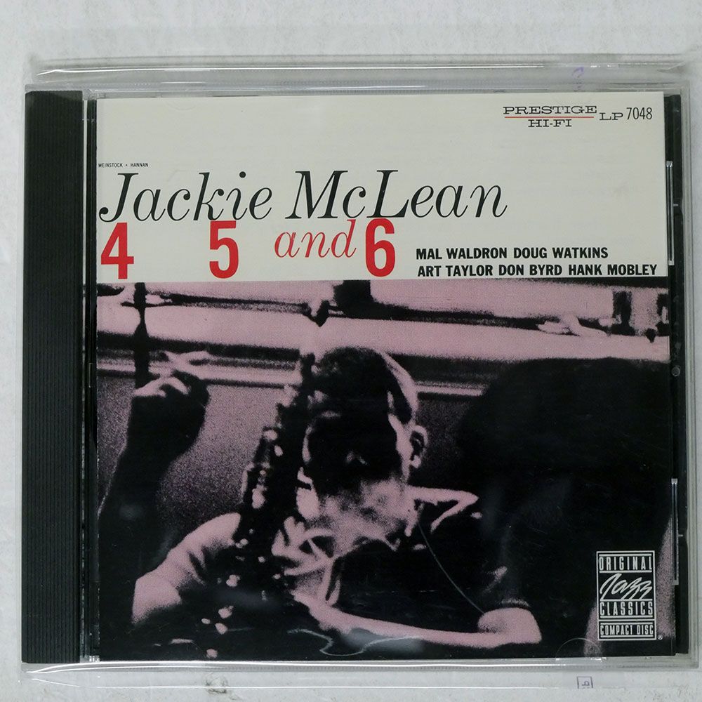 輸入盤 JACKIE MCLEAN/4, 5 AND 6/OJC OJCCD0562 CD □ - メルカリ