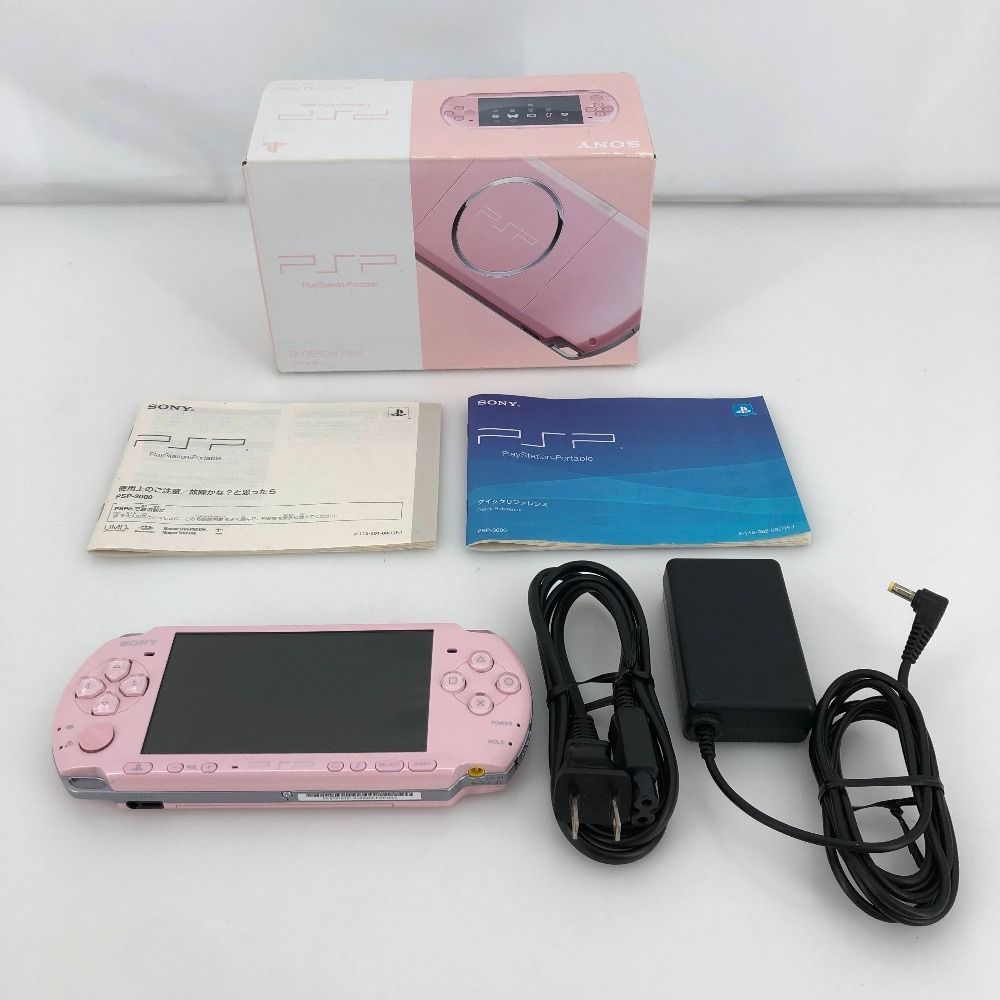 psvita ピンク 美品 ゲームセット 05w17936T 【極美品 PSP】PlayStation ポータブル 本体 箱あり
