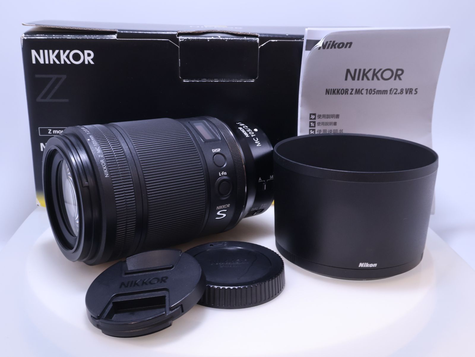 極美品】Nikon NIKKOR Z MC 105mm f/2.8 VR S Zマウント フルサイズ