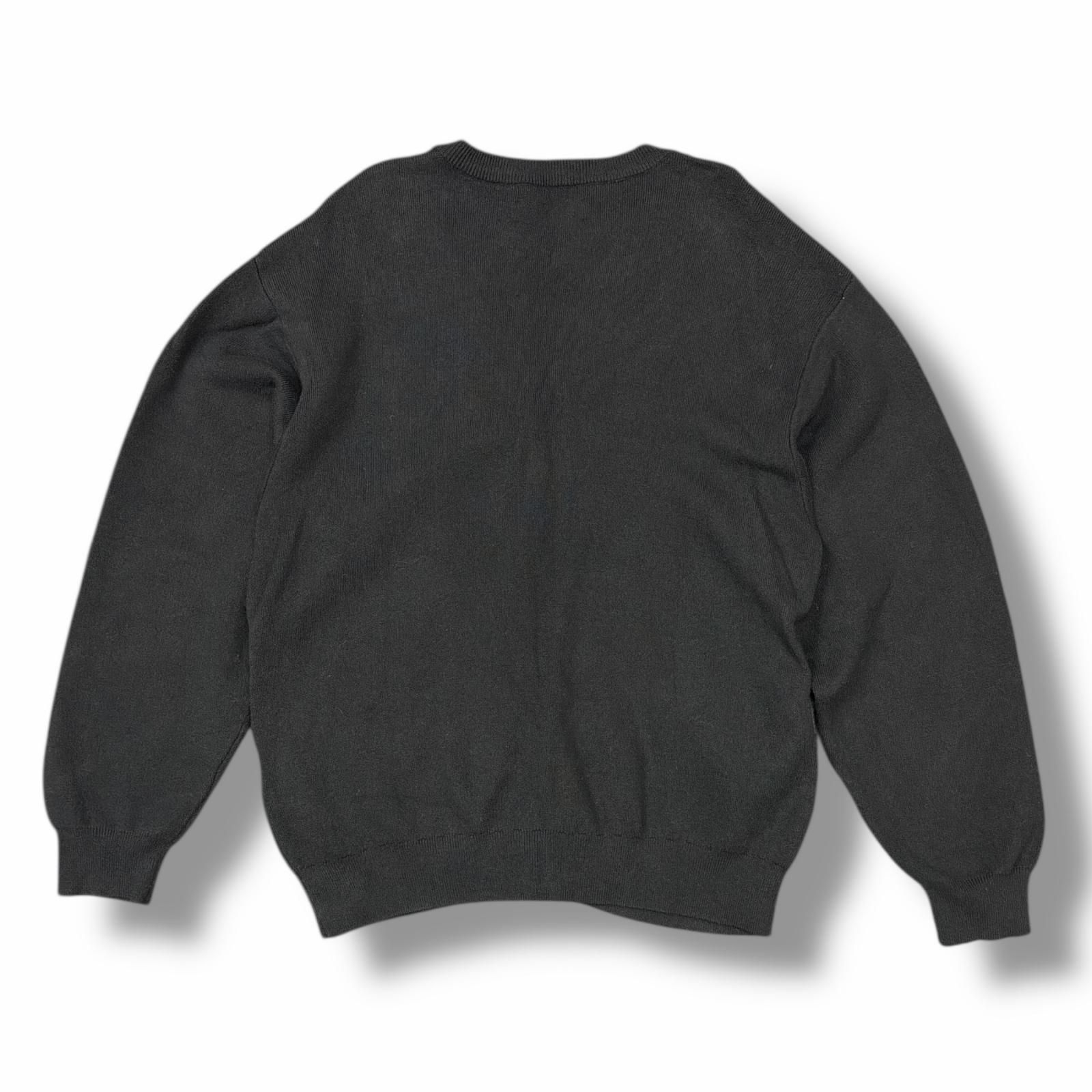 WIND AND SEA ロゴ刺繍ニットカーディガン セーター ウィンダンシー