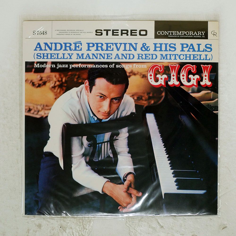 米 US盤 ANDRE PREVIN & HIS PALS/MODERN JAZZ PERFORMANCES OF SONGS