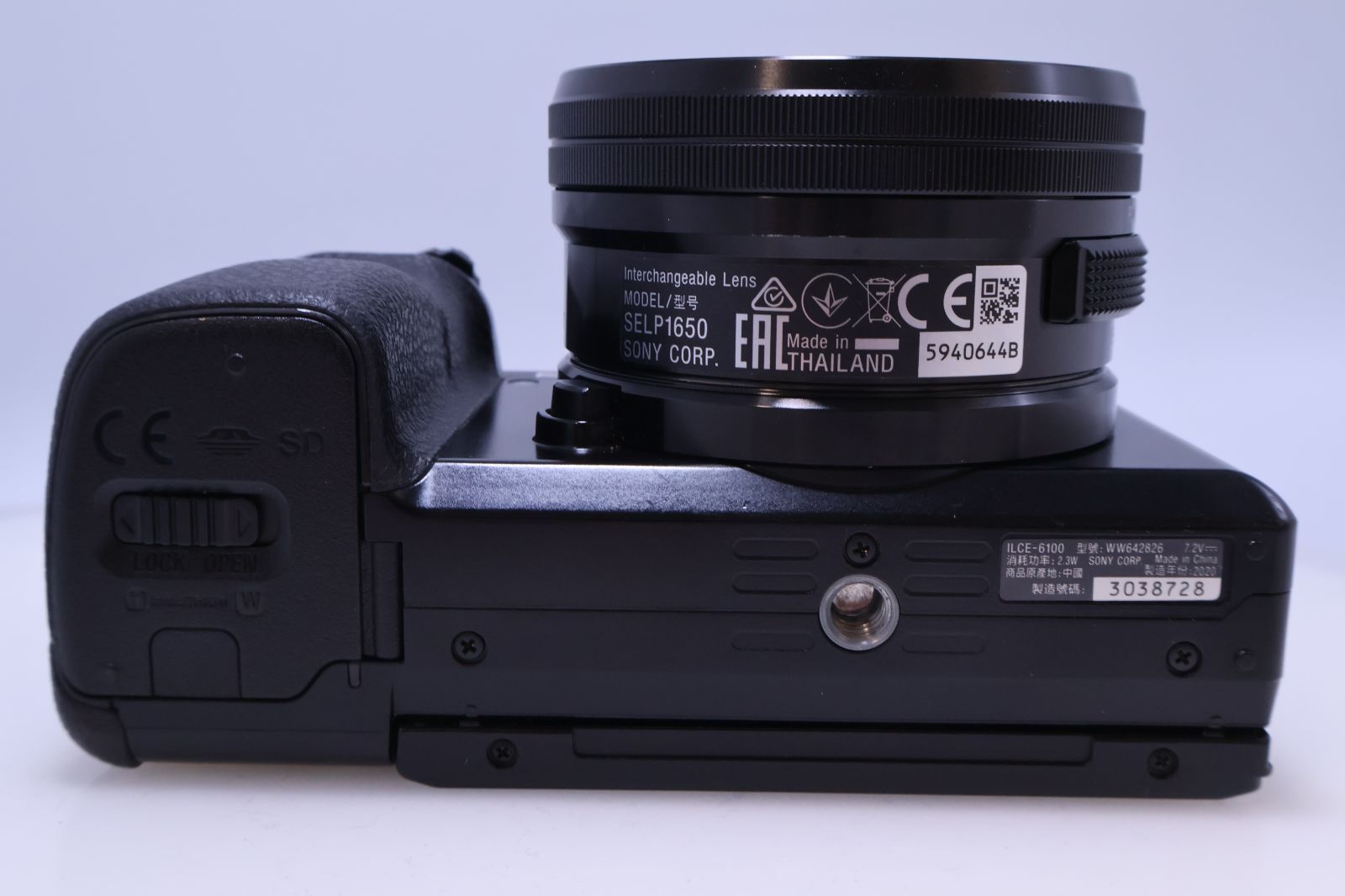 2,447回 極美品】SONY α6100 パワーズームレンズキット ブラック ILCE