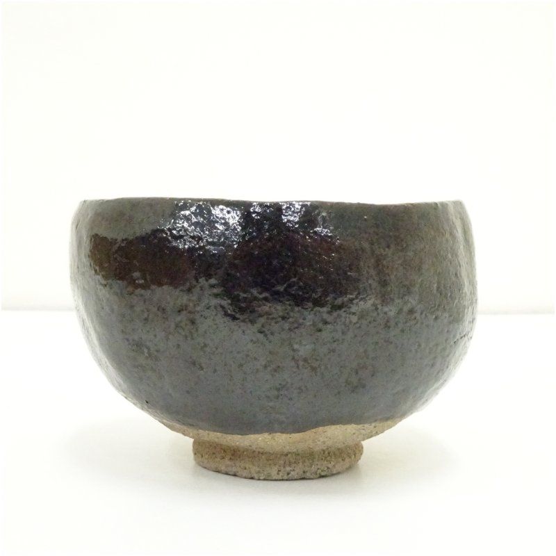 大樋焼 春日山窯 開発文明造 茶碗（共箱） 茶道 抹茶 おしゃれ 抹茶