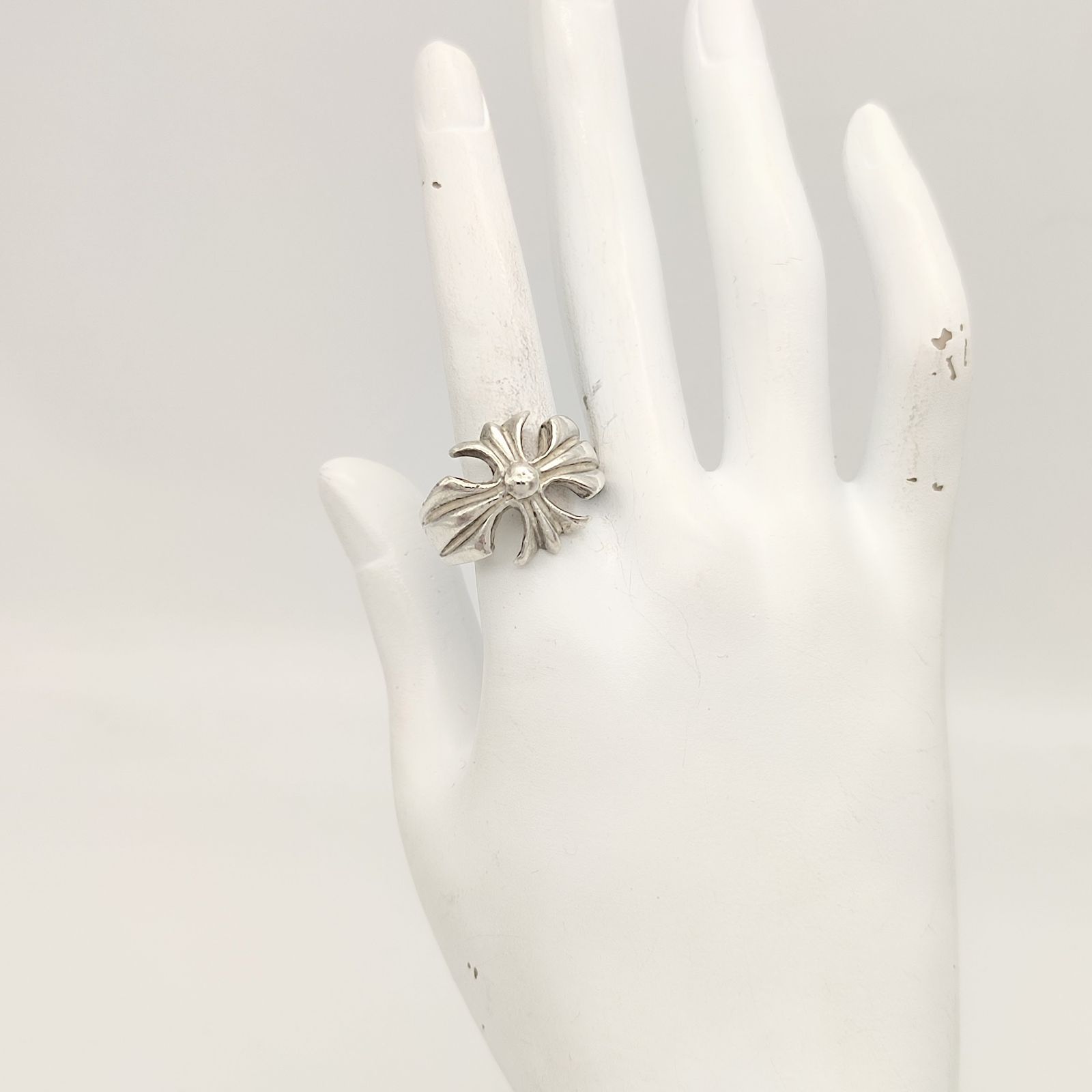 美品】ALZUNI アルズニ シルバークロスデザインリング AZ シルバー950