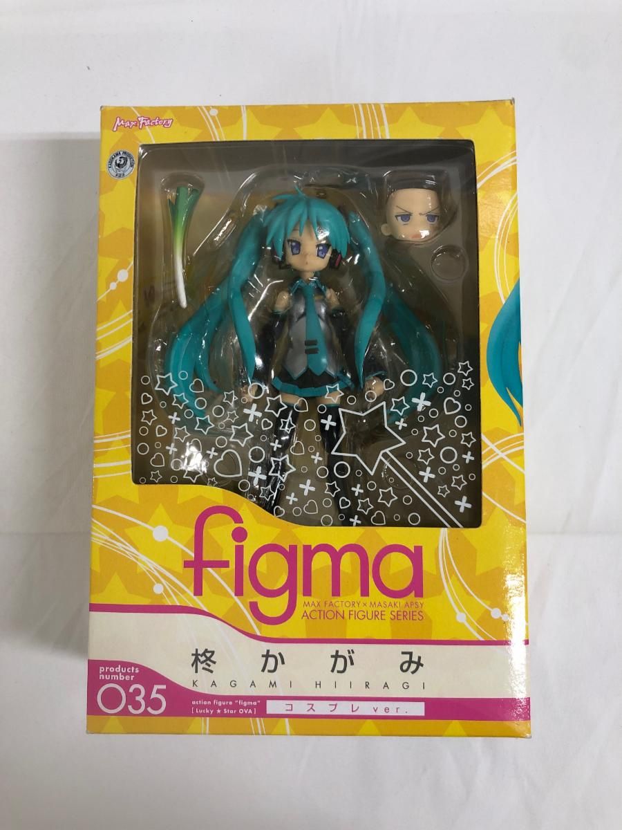 らき☆すた　OVA 柊かがみ　初音ミク　figma コスプレver. 035 figma 柊かがみ コスプレver.