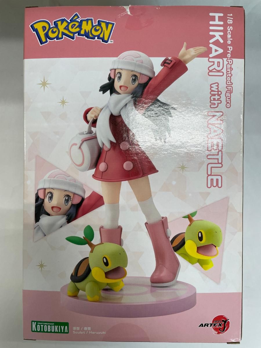 ARTFX J ヒカリ with ナエトル 1/8 PVC製塗装済み完成品