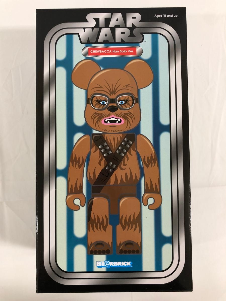 未開封】BE＠RBRICK CHEWBACCA(Han Solo Ver.) 400% 「ハン・ソロ