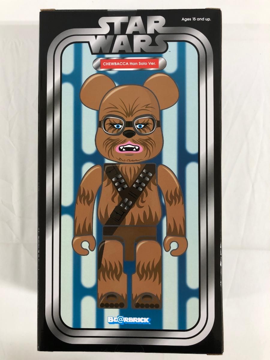 未開封】BE＠RBRICK CHEWBACCA(Han Solo Ver.) 400% 「ハン・ソロ