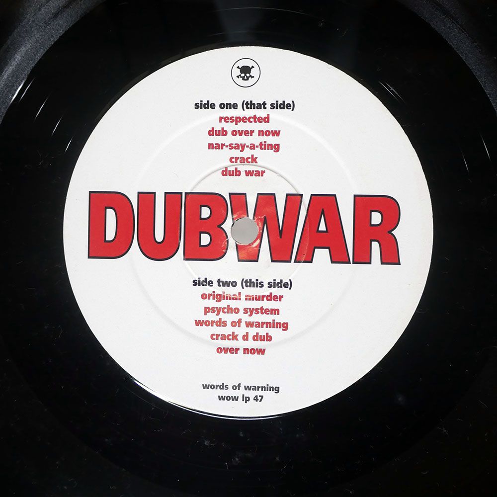 ★ Dub War ‎ レコード LP 英 UK盤 DUB WAR/WORDS OF DUBWARNING/WORDS OF WARNING WOWLP47 LP