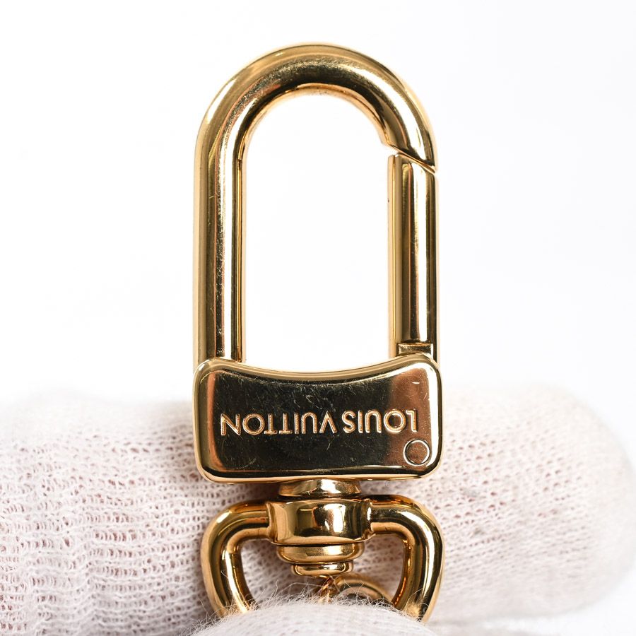 LOUIS VUITTON ルイヴィトン キーホルダー バッグチャームチョコレート