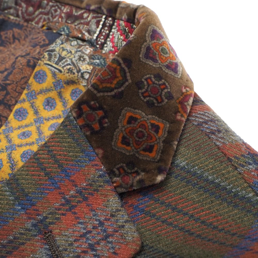 □美品□ETRO エトロ テーラードジャケット サイズ46 チェック