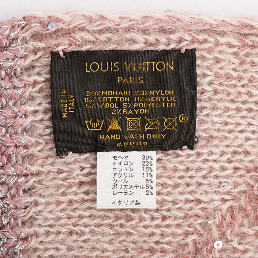 LOUIS VUITTON モノグラムマフラー エシャルプ ルイ・ヴィトン モノグラム マフラー エシャルプ・ロゴマニア