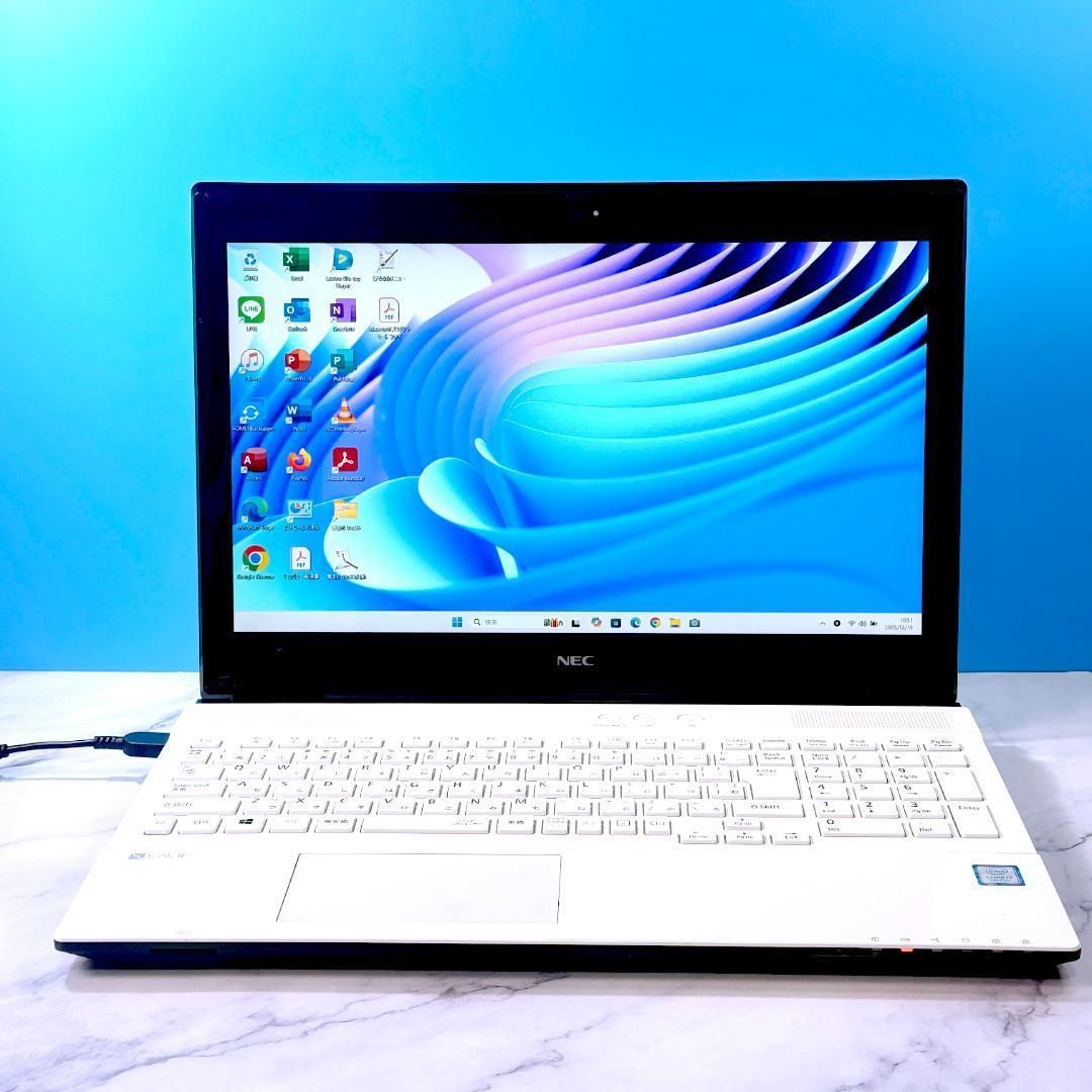 美品☆Corei7・16GB・SSD512GB・フルHD・Windows11・ノートパソコン