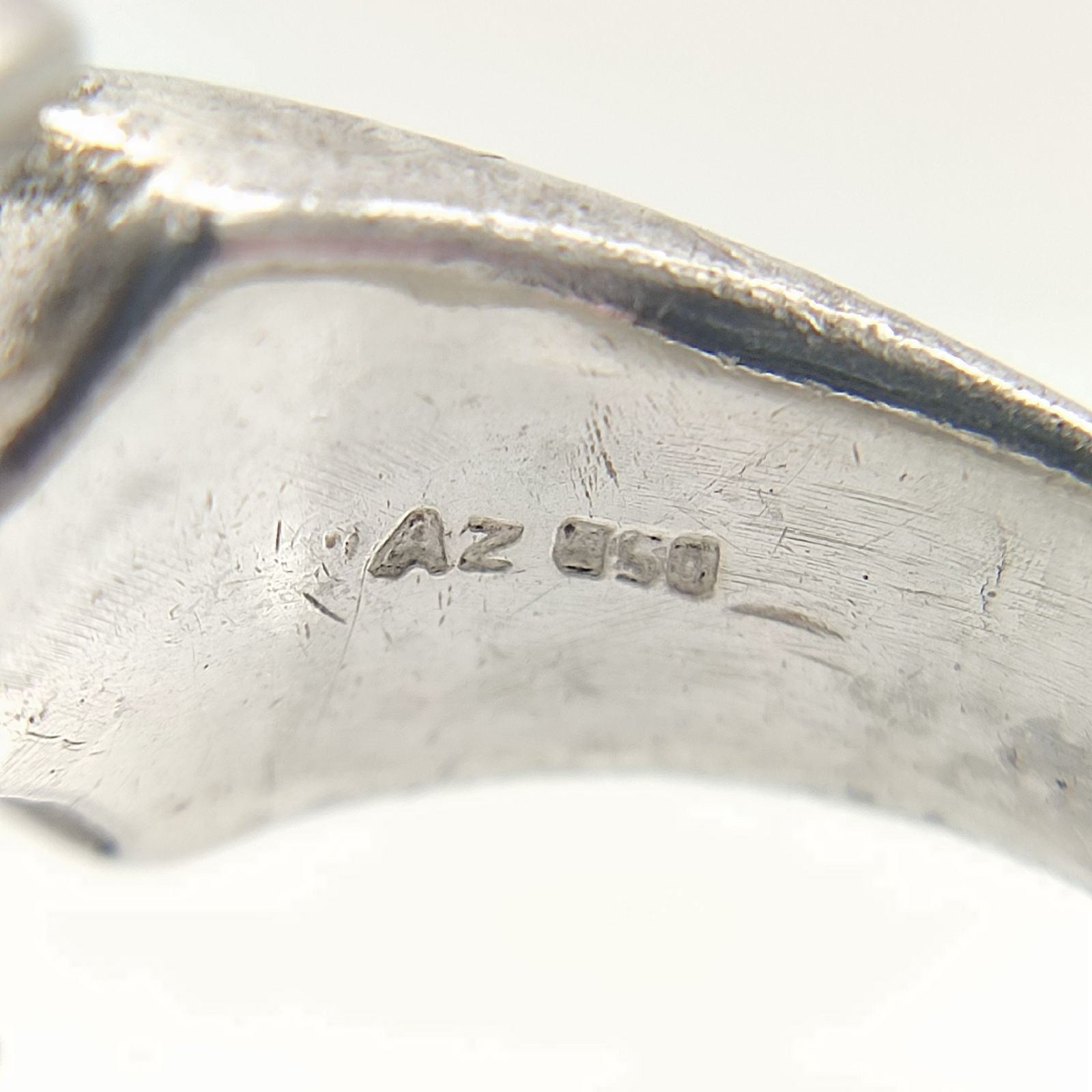 美品】ALZUNI アルズニ シルバークロスデザインリング AZ シルバー950 