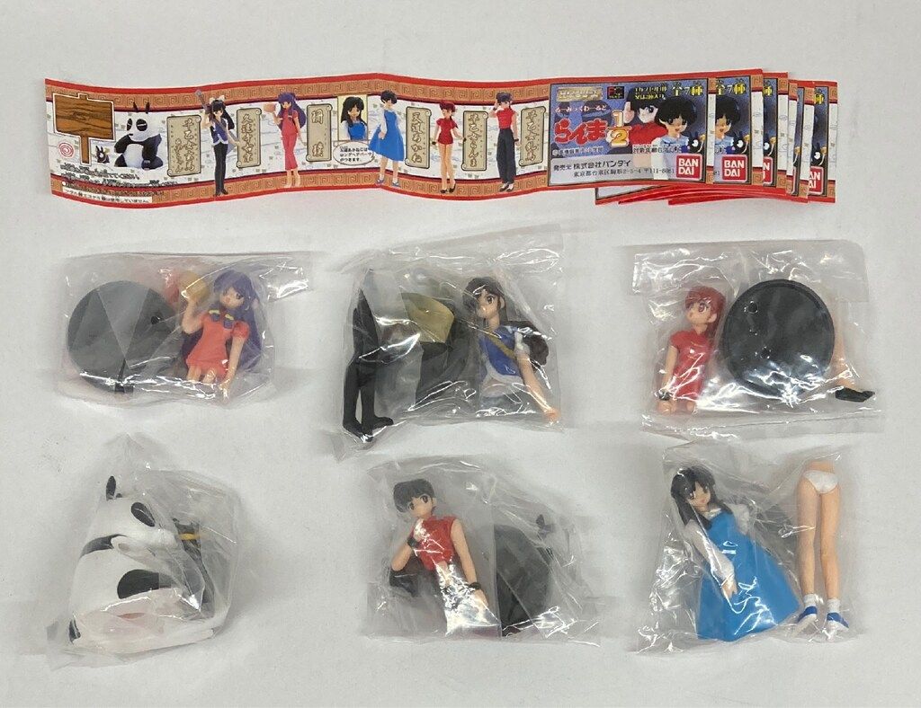 バンダイ るーみっくわーるど 全7種セット HG らんま1 2 るーみっく