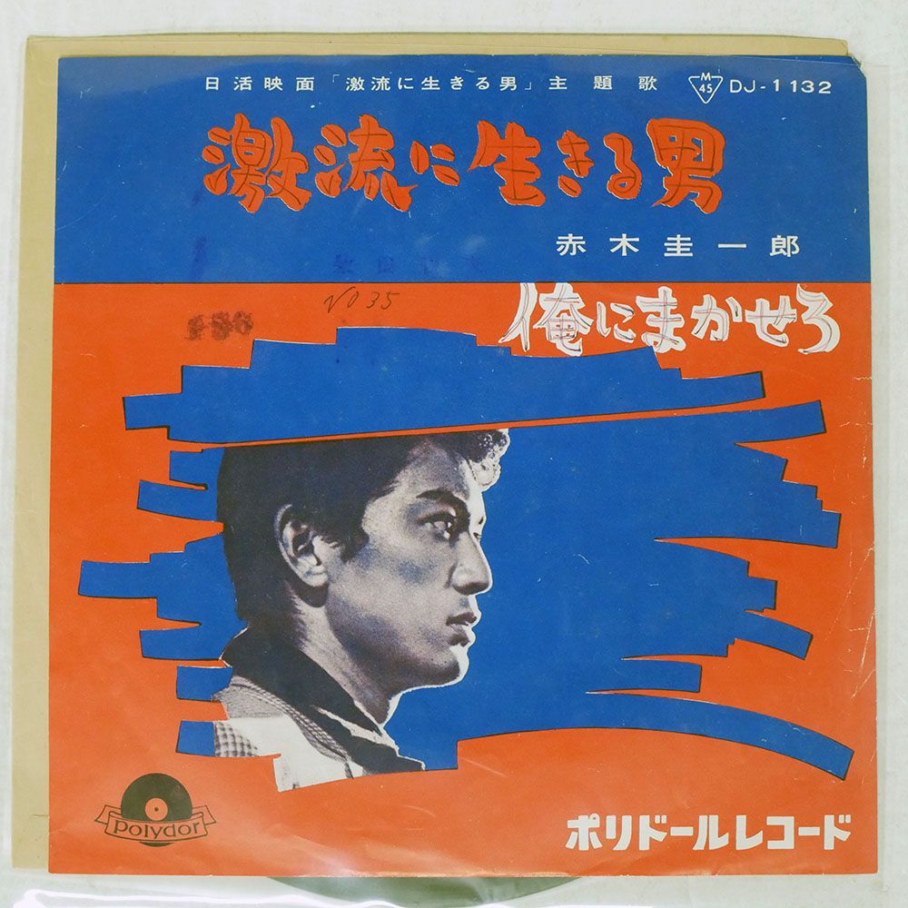 国内盤 赤木圭一郎/激流に生きる男/POLYDOR DJ1132 7 □ - メルカリ