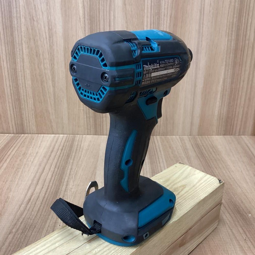 マキタ★ 18Vインパクトドライバー◆TD149DRFX★中古美品 中古品】makita/マキタ TD149DRFX 18V充電式インパクトドライバ 【201