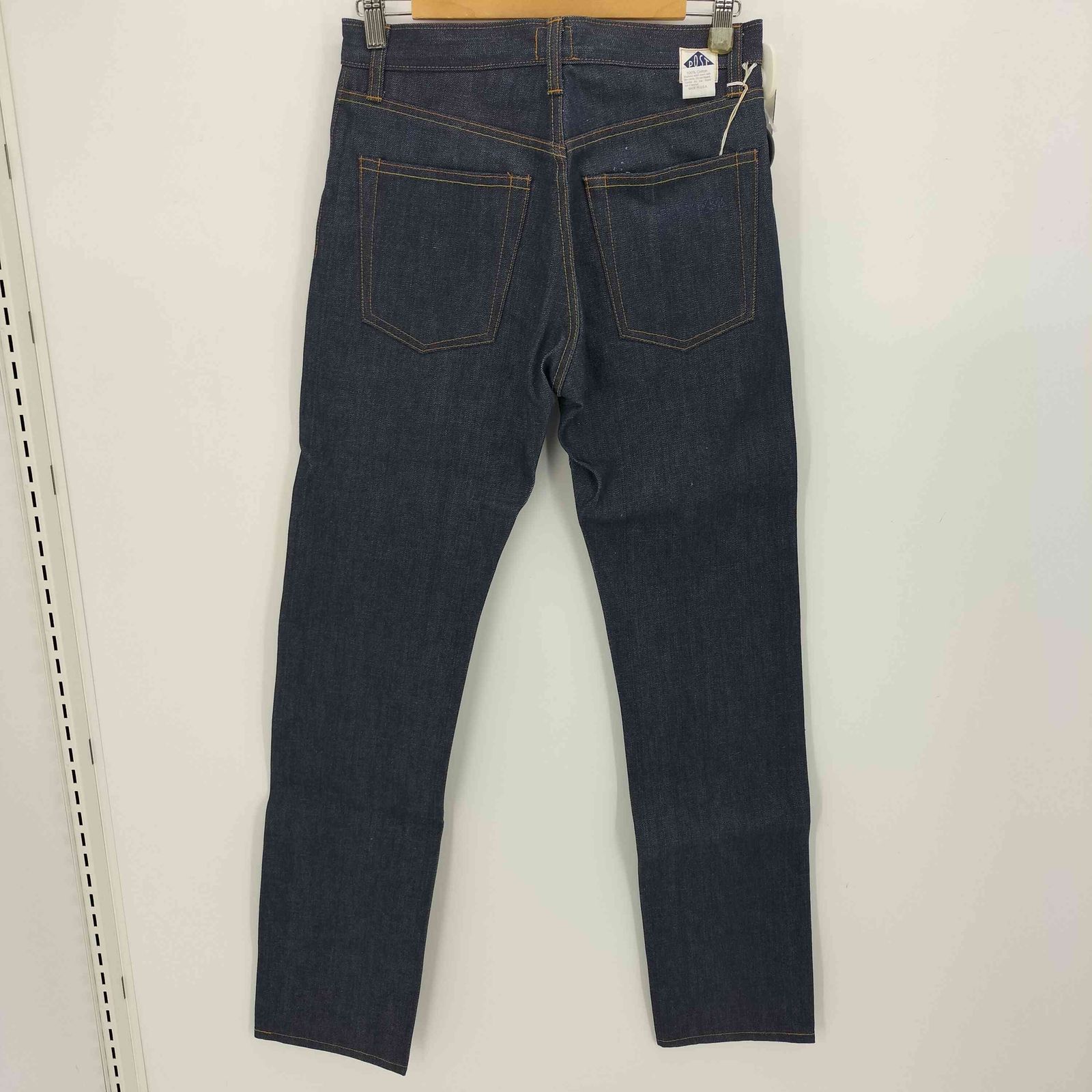 【新品未使用】ポストオーバーオールズ リジットデニムパンツ セルビッジ USA製 ポストオーバーオールズ POST OVERALLS USA製 RIGID SELVEDGE FIVE