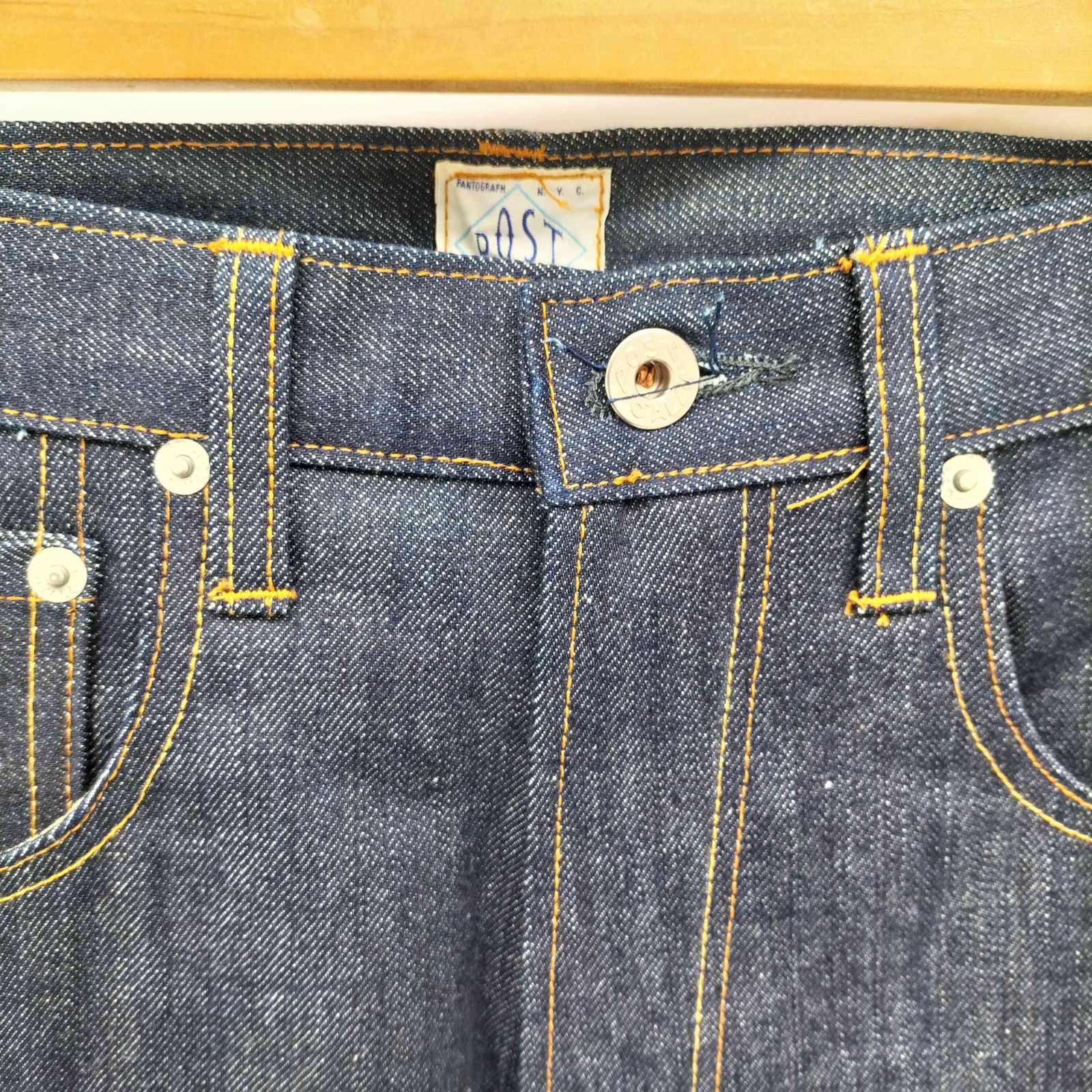 ポストオーバーオールズ POST OVERALLS USA製 RIGID SELVEDGE FIVE