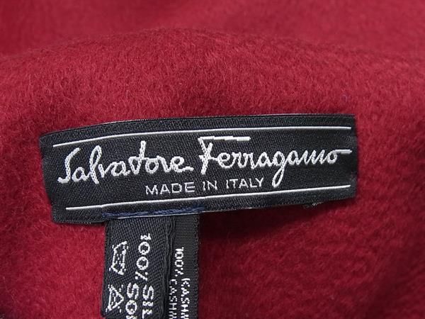 □新品□未使用□ Salvatore Ferragamo フェラガモ シルク カシミヤ 馬