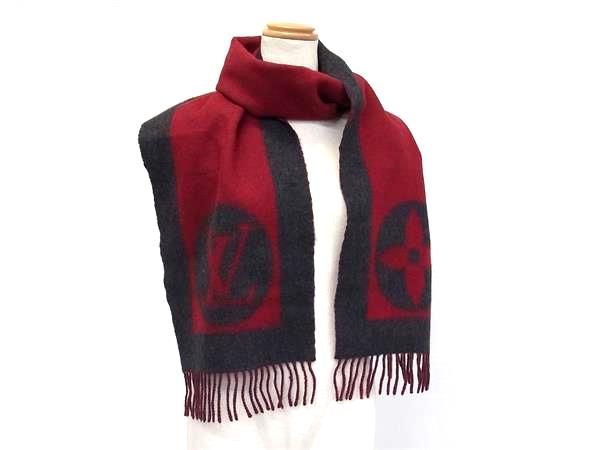 ルイヴィトン エシャルプ カーディフ マフラー 401486 モノグラム ストー 中古・古着通販】LOUIS VUITTON (ルイ ヴィトン) エシャルプ
