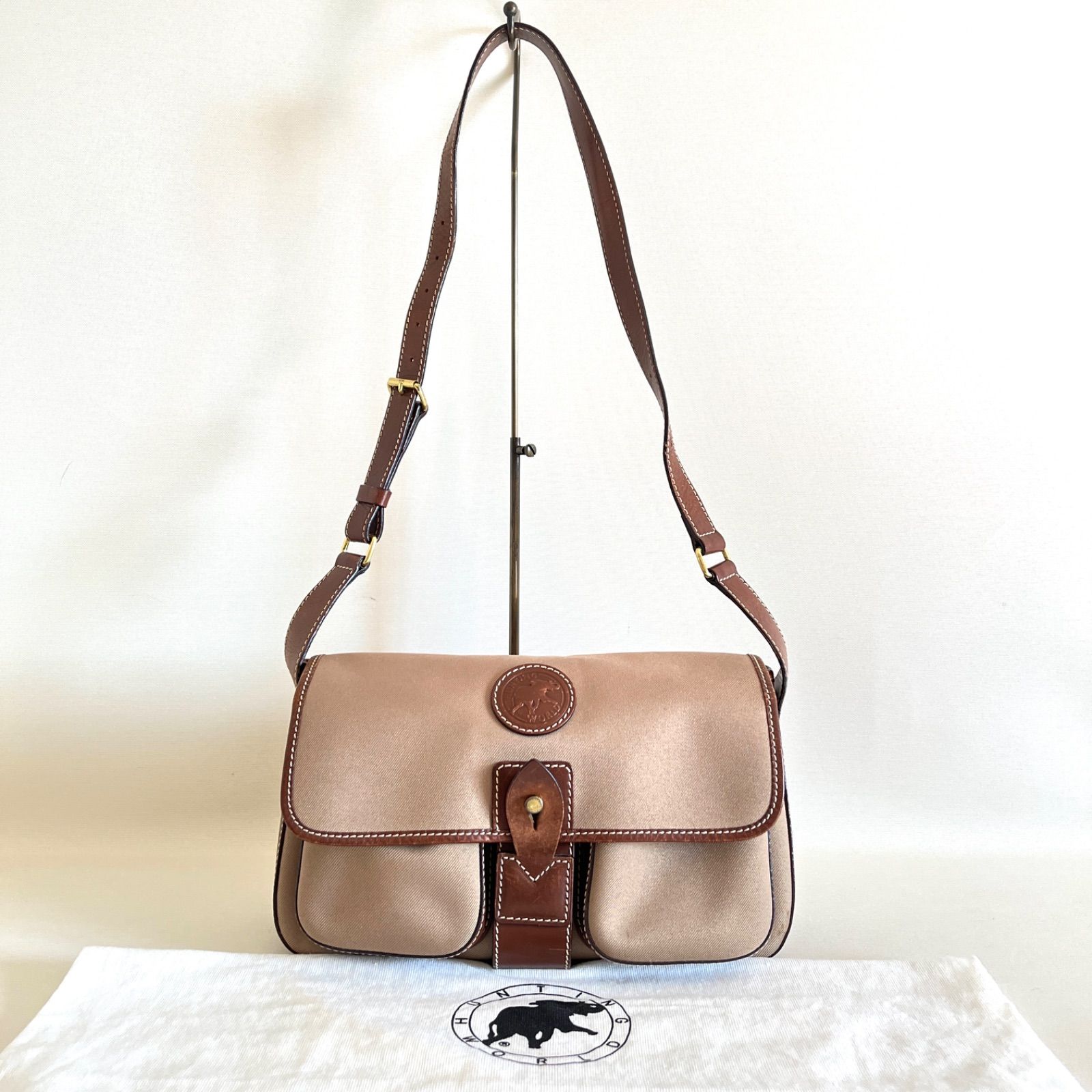 HUNTING WORLD ハンティングワールド ショルダーバッグ サファリ