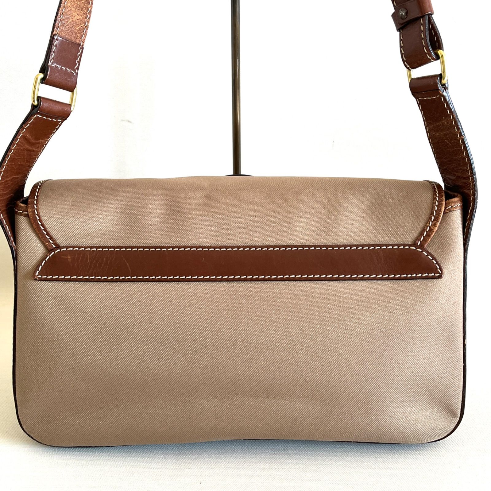 希少品✨HUNTING WORLD ショルダーバック 2way 保存袋付 HUNTING WORLD ハンティングワールド ショルダーバッグ サファリ