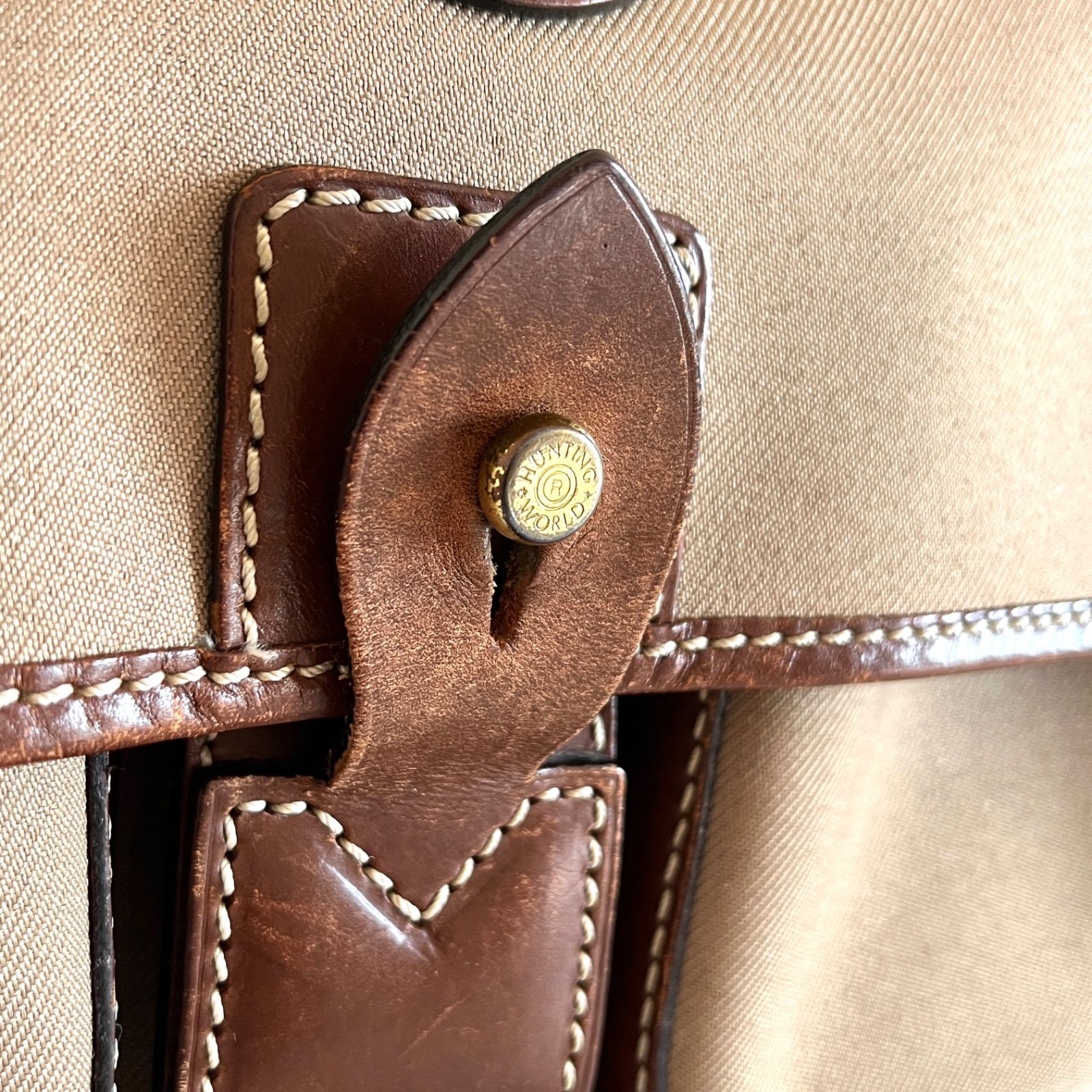 HUNTING WORLD ハンティングワールド ショルダーバッグ サファリ