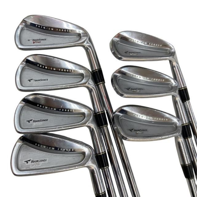 中古】 ブリヂストン TOURSTAGE ViQ FORGED 8S アイアンセット IR NS
