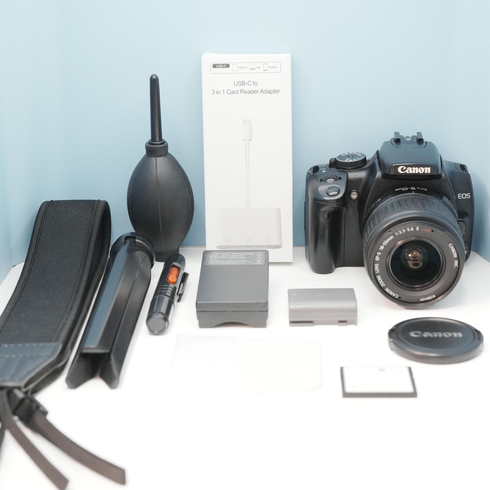 【スマホ転送OK】Canon EOS Kiss シリーズ デジタル一眼レフカメラ Canon EOS kiss Digital X 一眼レフ スマホ転送OK フルセット a5670