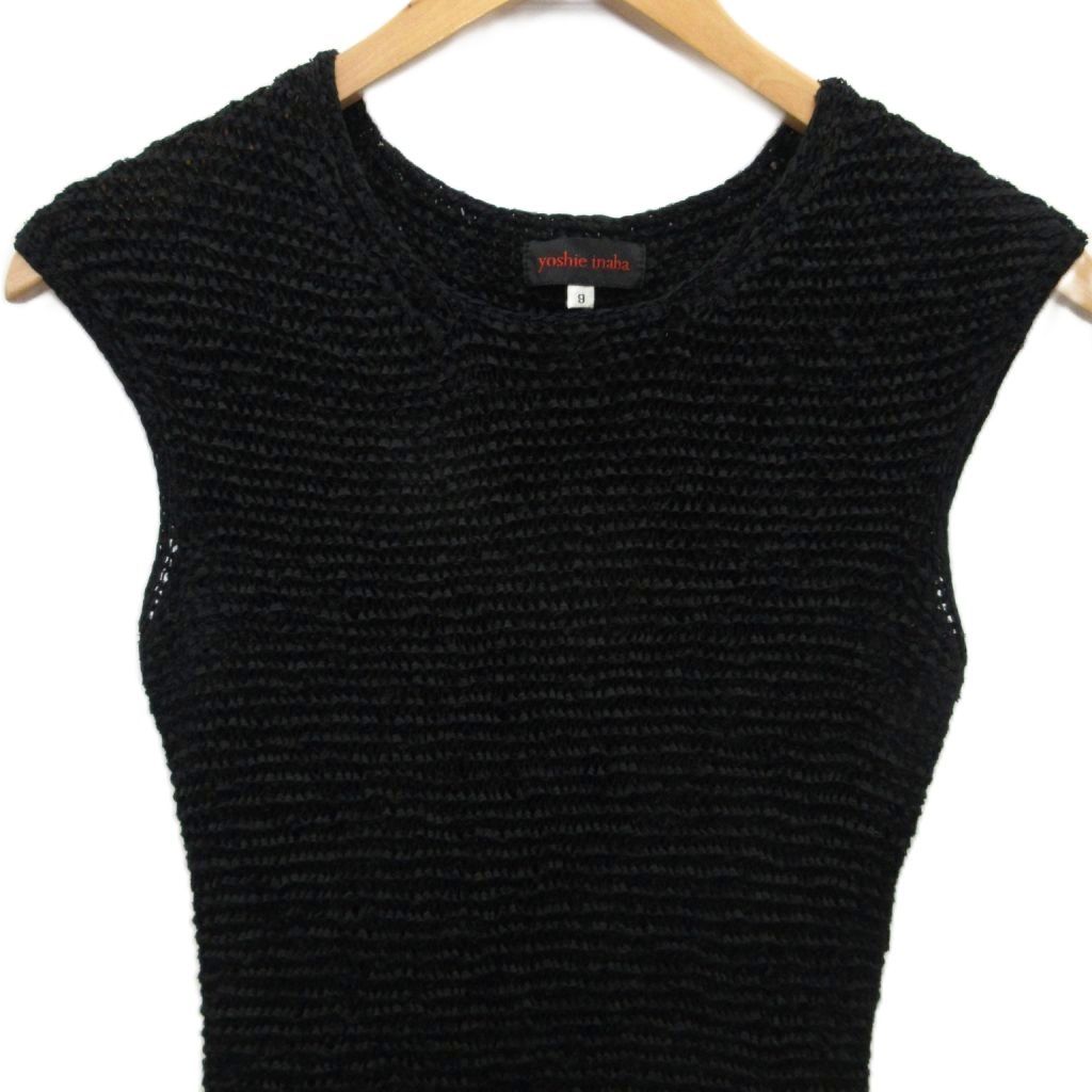 yoshie inaba ヨシエイナバ☆シルクアンサンブルニット 9号 ミント yoshie inaba ヨシエイナバ☆シルクアンサンブルニット 9号 ミント