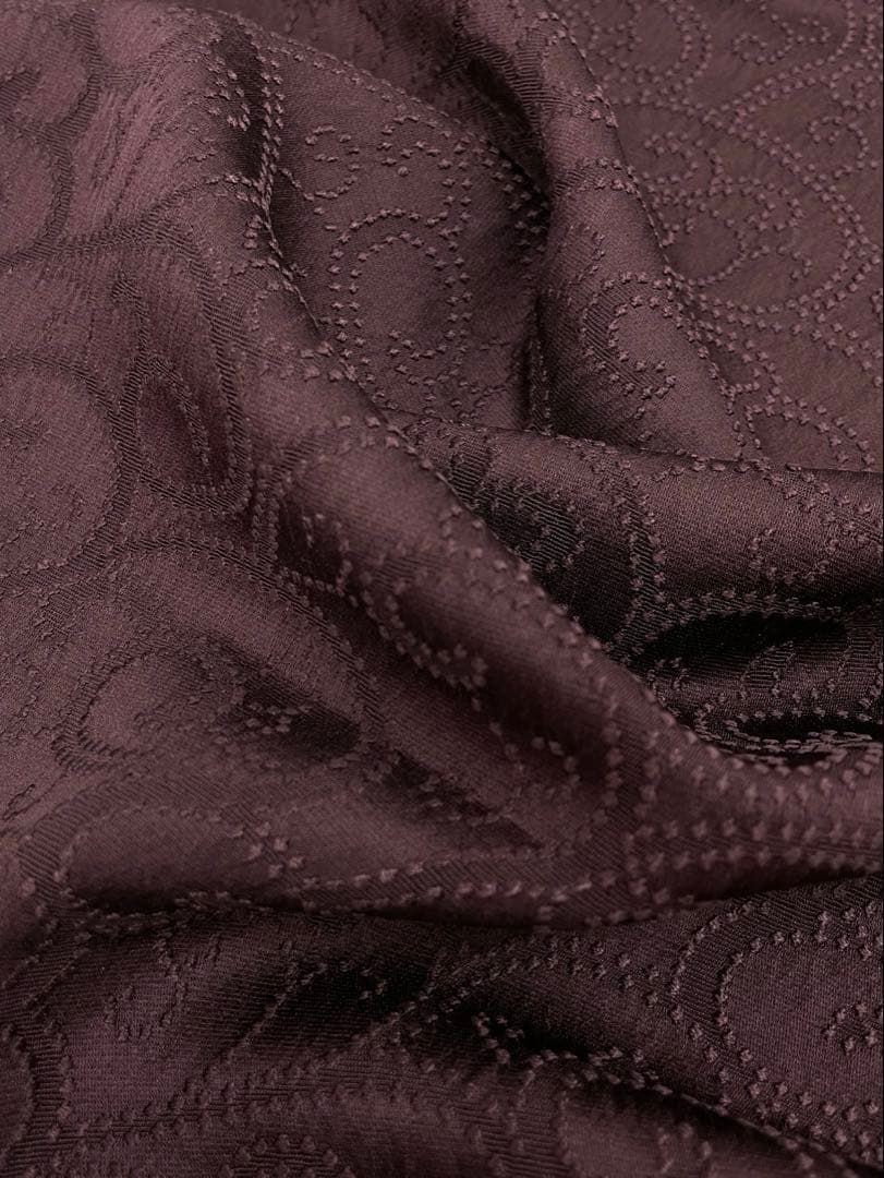 コート地 ふくれ織 紋意匠 唐草文様 正絹 反物 T9217 - メルカリ