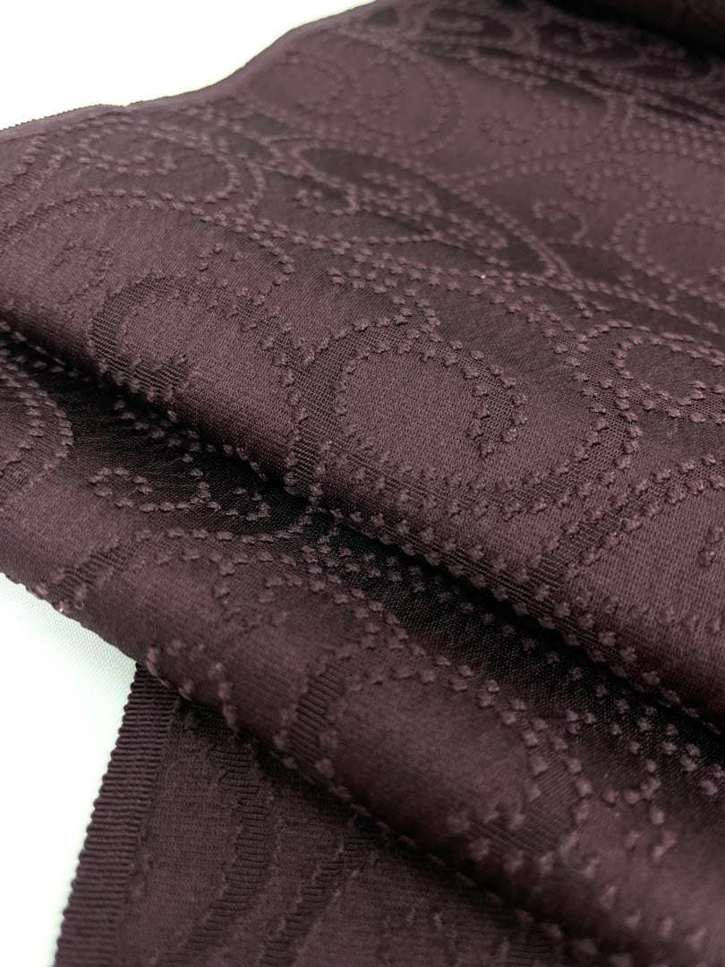 コート地 ふくれ織 紋意匠 唐草文様 正絹 反物 T9217 - メルカリ