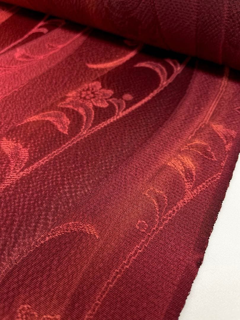 コート地 斉藤三才 紋意匠 縦ぼかし 正絹 反物 T9218 - メルカリ