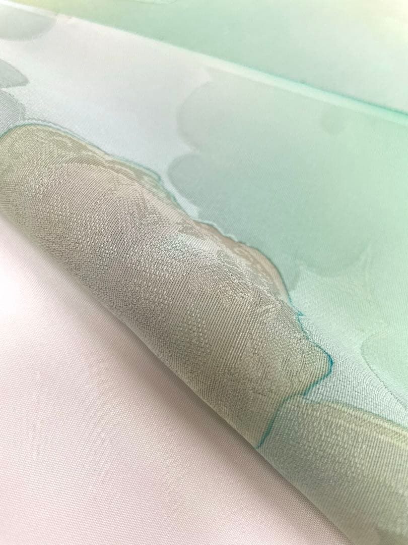 小紋 手染 ぼかし 紋意匠 正絹 反物 T9214 - メルカリ