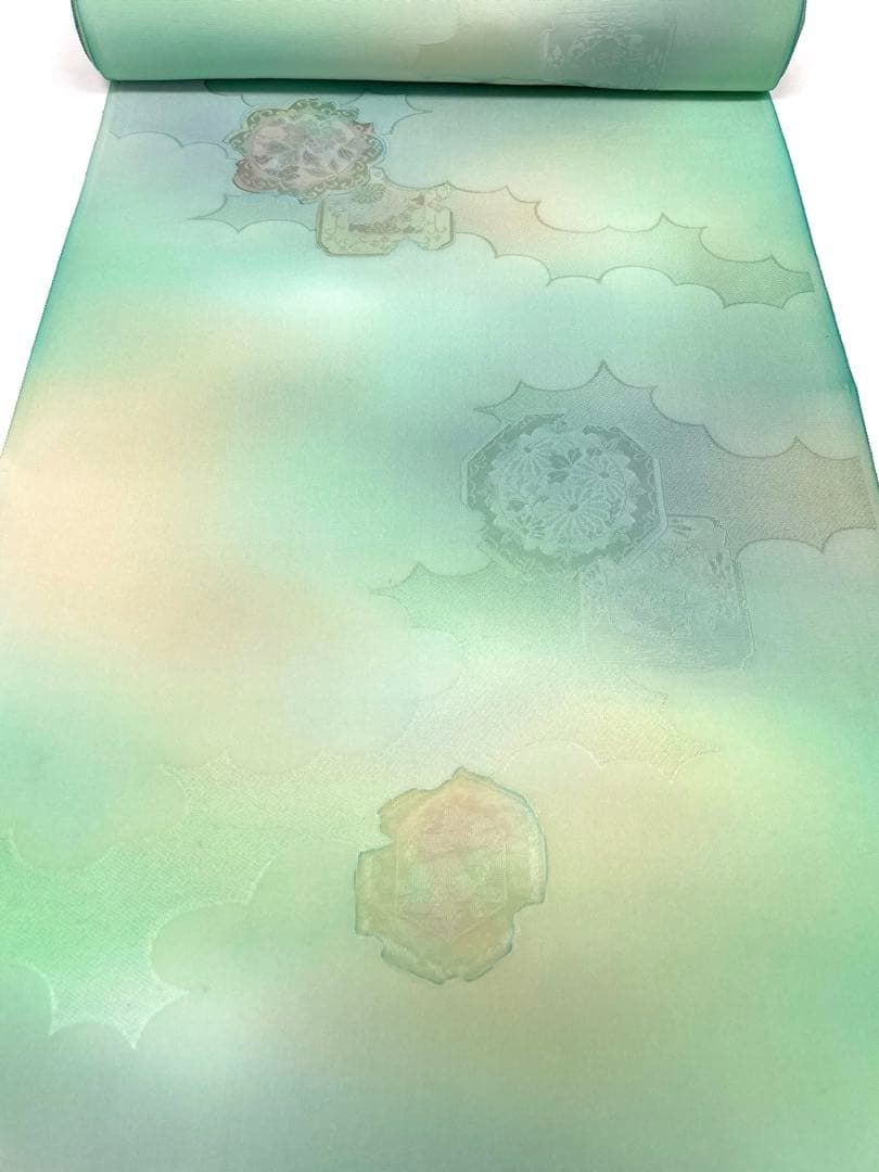 小紋 手染 ぼかし 紋意匠 正絹 反物 T9214 - メルカリ