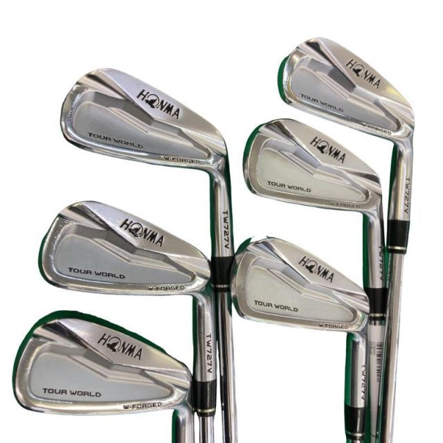 中古】 本間ゴルフ TOUR WORLD TW727V FORGED 6S アイアンセット IR NS