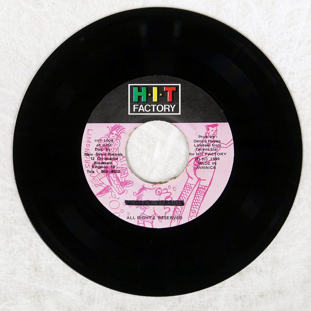 ジャマイカ盤 SANCHEZ/WILD/HIT FACTORY NONE 7 □ - メルカリ