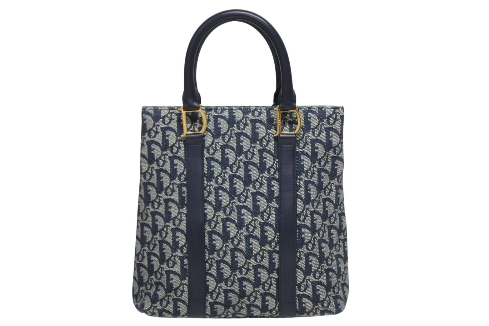 Christian Dior クリスチャンディオール トロッター トートバッグ