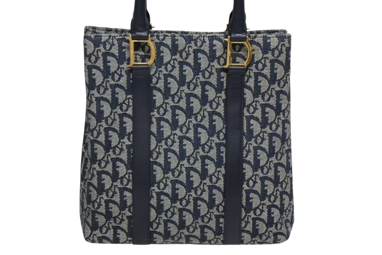 美品】Dior ディオール トロッター トートバッグ A4 キャンバス メンズ