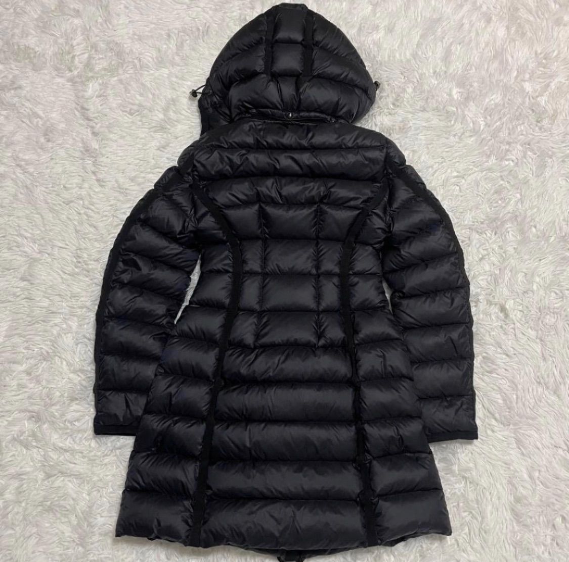 MONCLERエルミンヌ黒ダウン MONCLER（モンクレール） HERMINE エルミンヌ レディース ブラック